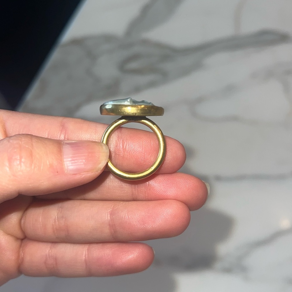 Blue/Gold ring - Picture 3 of 4